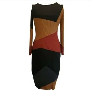 Spence sweater long sleeve dress